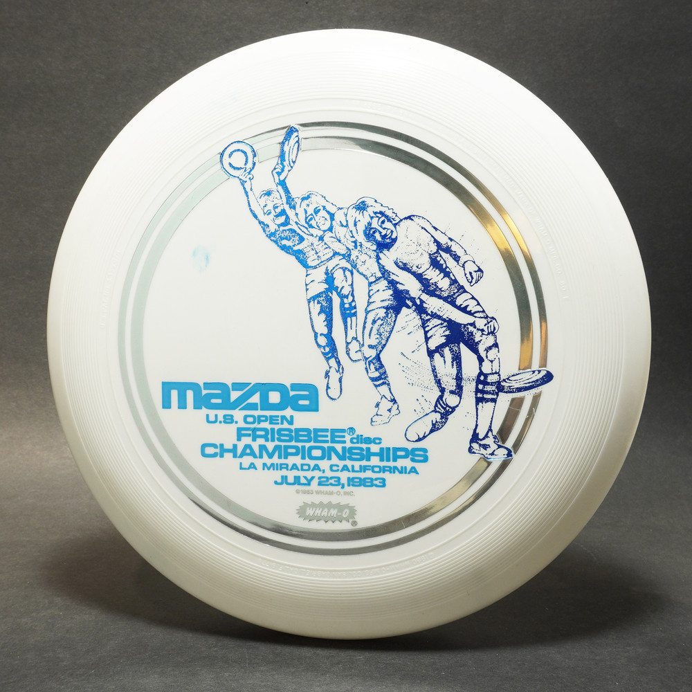 Wham-O  Frisbee (80 E mold)  Mazda US Open Frisbee Disc Championships 1983