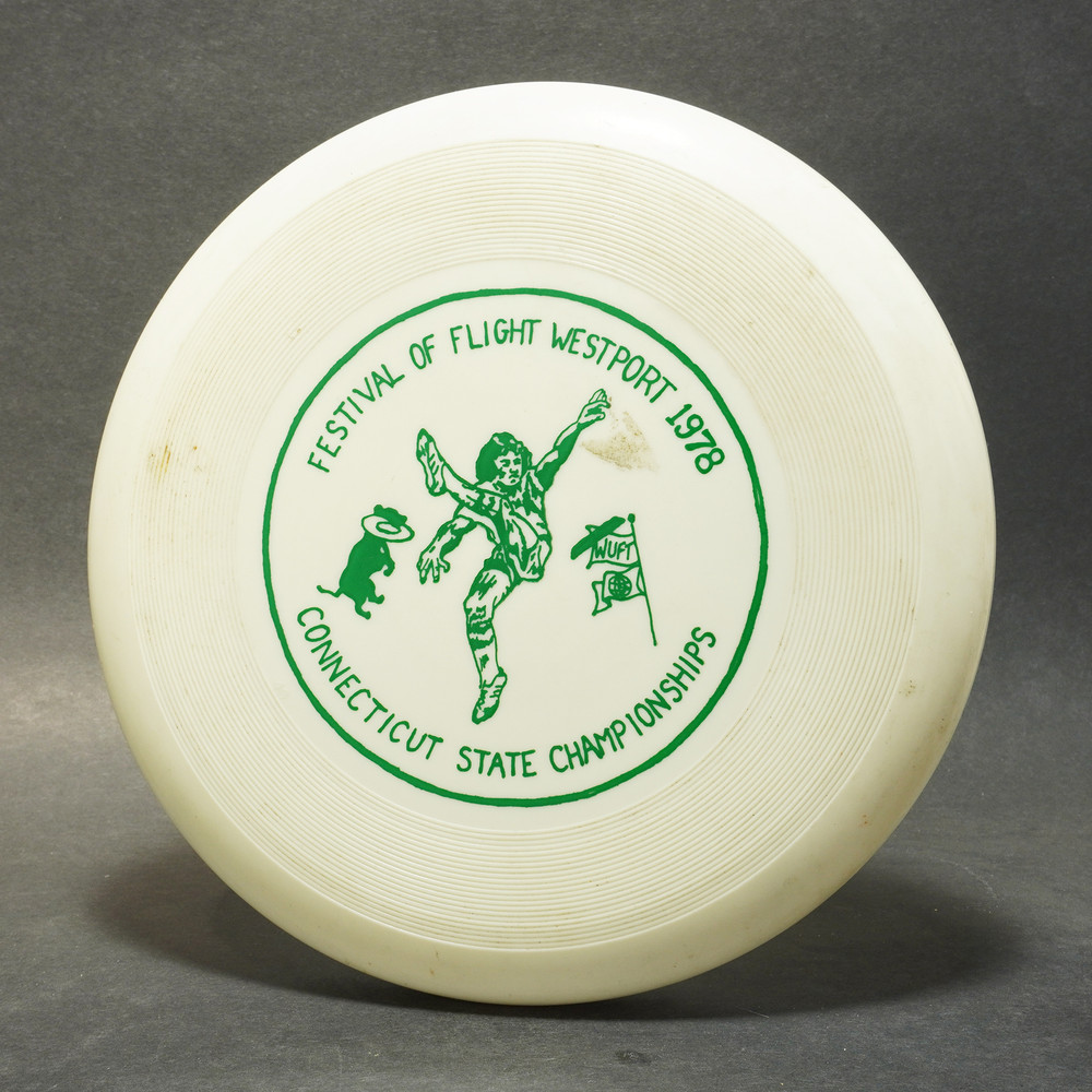 Wham-O Frisbee (40 mold) Festival of Flight Westport 1978