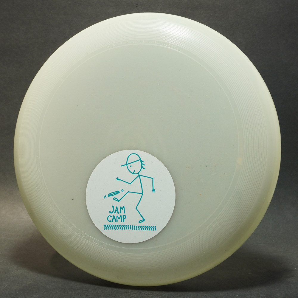 Wham-O Frisbee (82 E Mold) Glow Plastic Jam Camp - 3