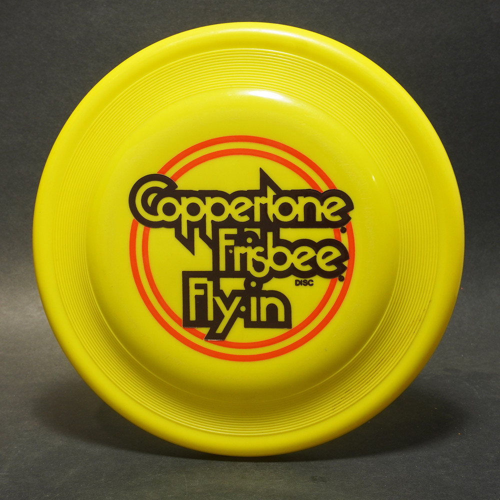 Wham-O Frisbee Fastback (FB6 Mold) Coppertone Frisbee Fly-in
