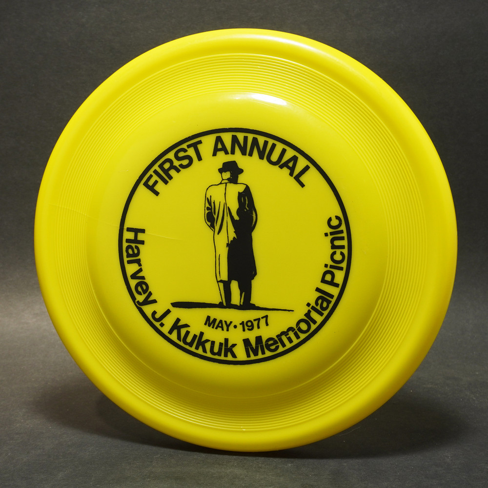 Wham-O World Class Frisbee Fastback (FB15) 1977 First Annual Harvey J. Kukuk Memorial Picnic