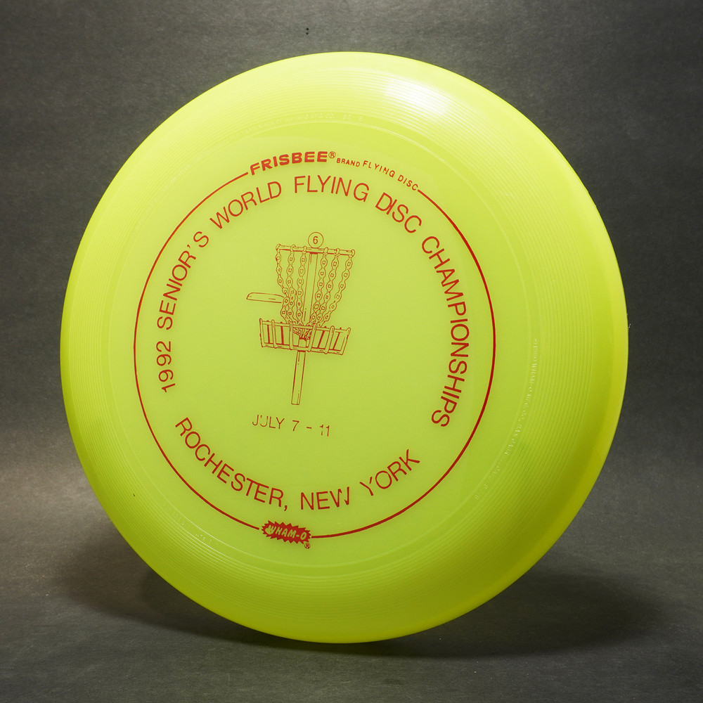 Wham-O World Class Frisbee (82 E) 1992 World Senior Flying Disc Championships