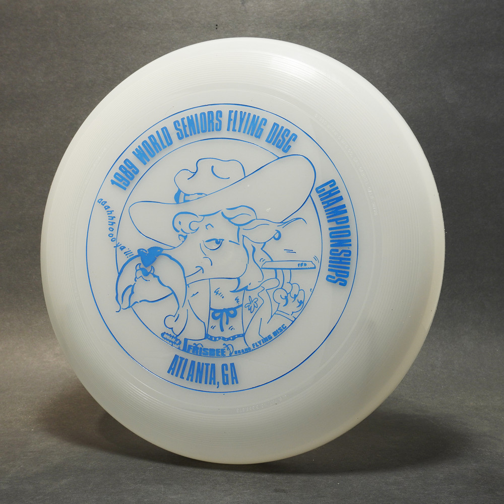 Wham-O World Class Frisbee (82 E) 1989 World Senior Flying Disc Championships