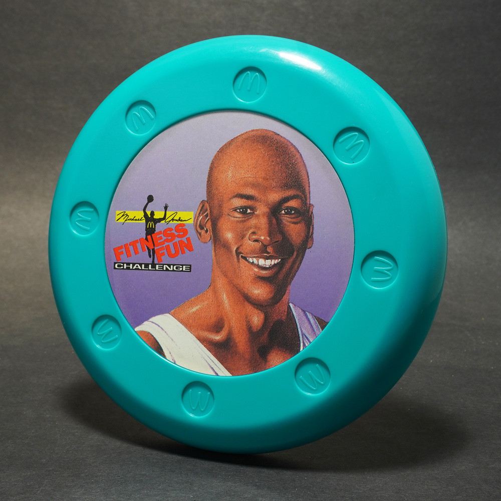 McDonald's Michael Jordon Fitness Fun Disc