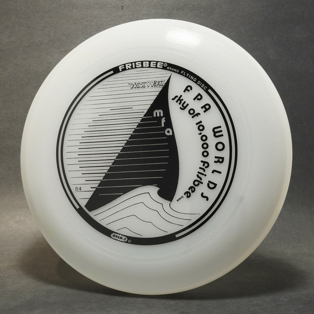 Wham-O World Class Frisbee (81 E) 1984 FPA Worlds Sky of 10,000 Frisbees