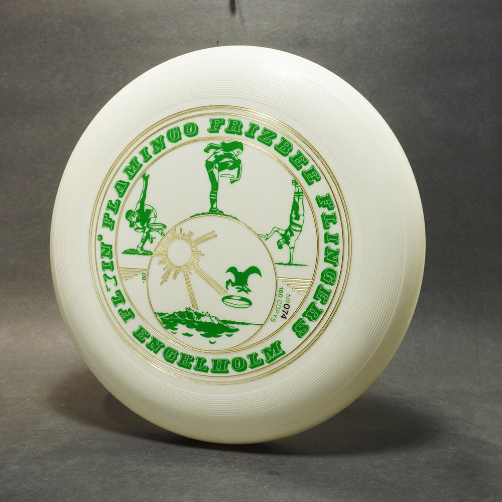 Wham-O World Class Frisbee (80 Mold) Flamingo Frizbee