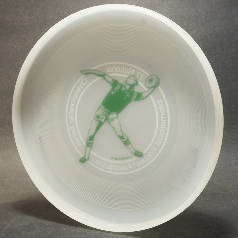 Wham-O World Class Frisbee (50 Mold) Dark Green Bird 1977