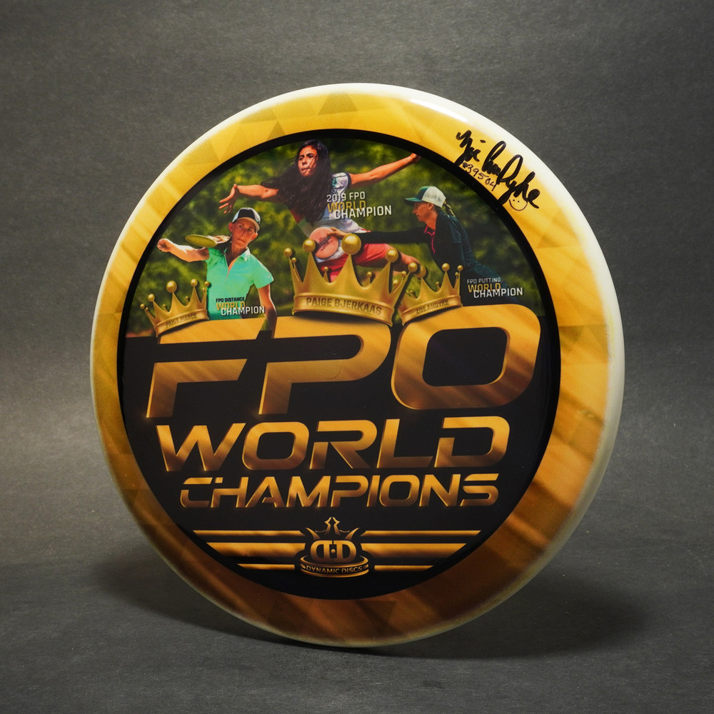 Dynamic Discs Judge Fuzion Full Color 2/30 FPO World Champions 2019