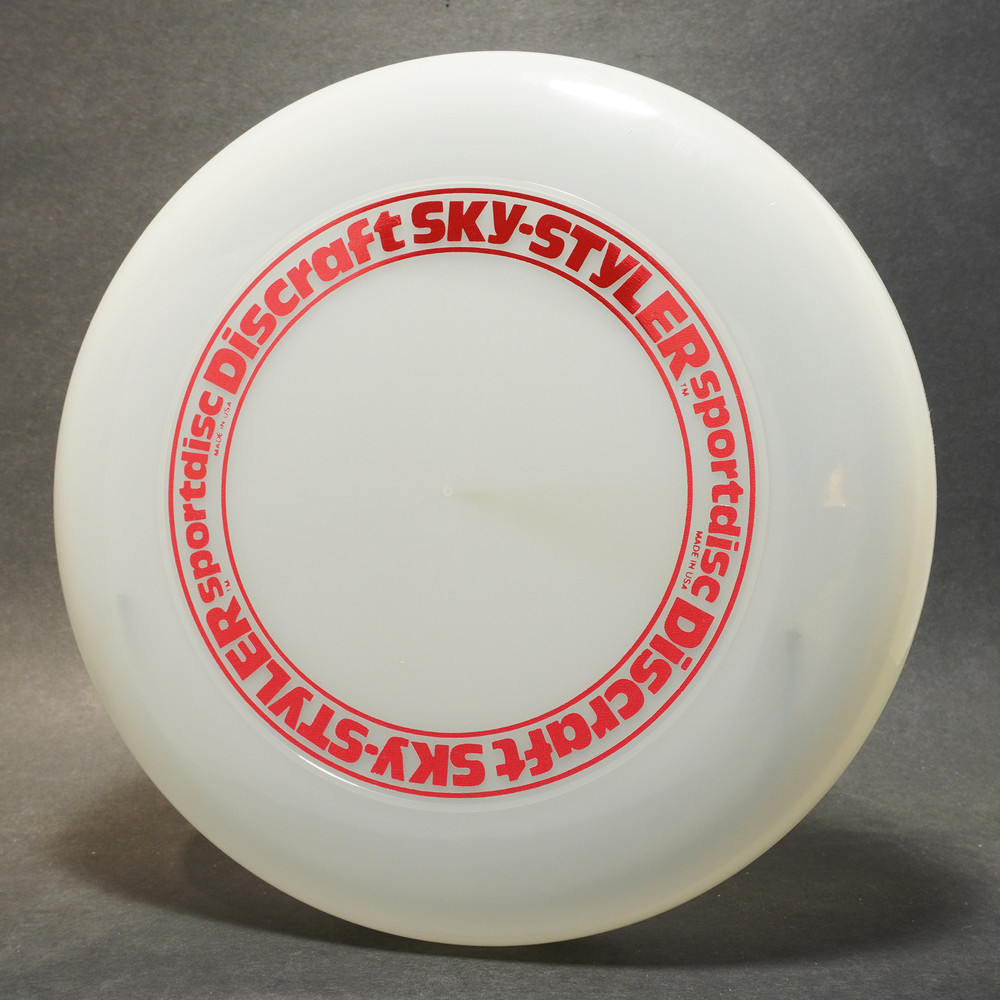 FPA Special Discraft Sky-Styler - Original Stamp Clear w/ Metallic Red Foil
