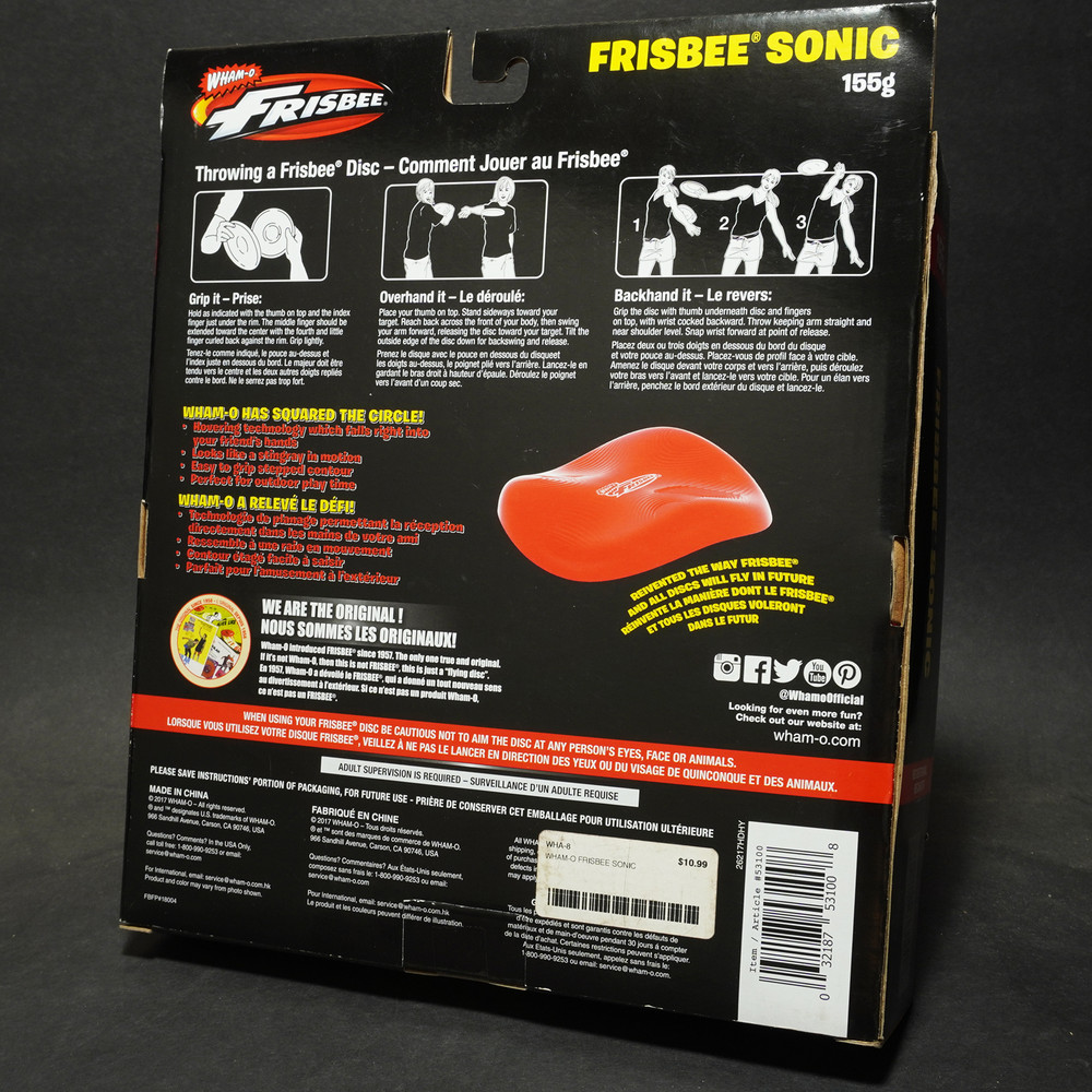 Wham-O Frisbee Sonic Odd Recreational Flying Disc