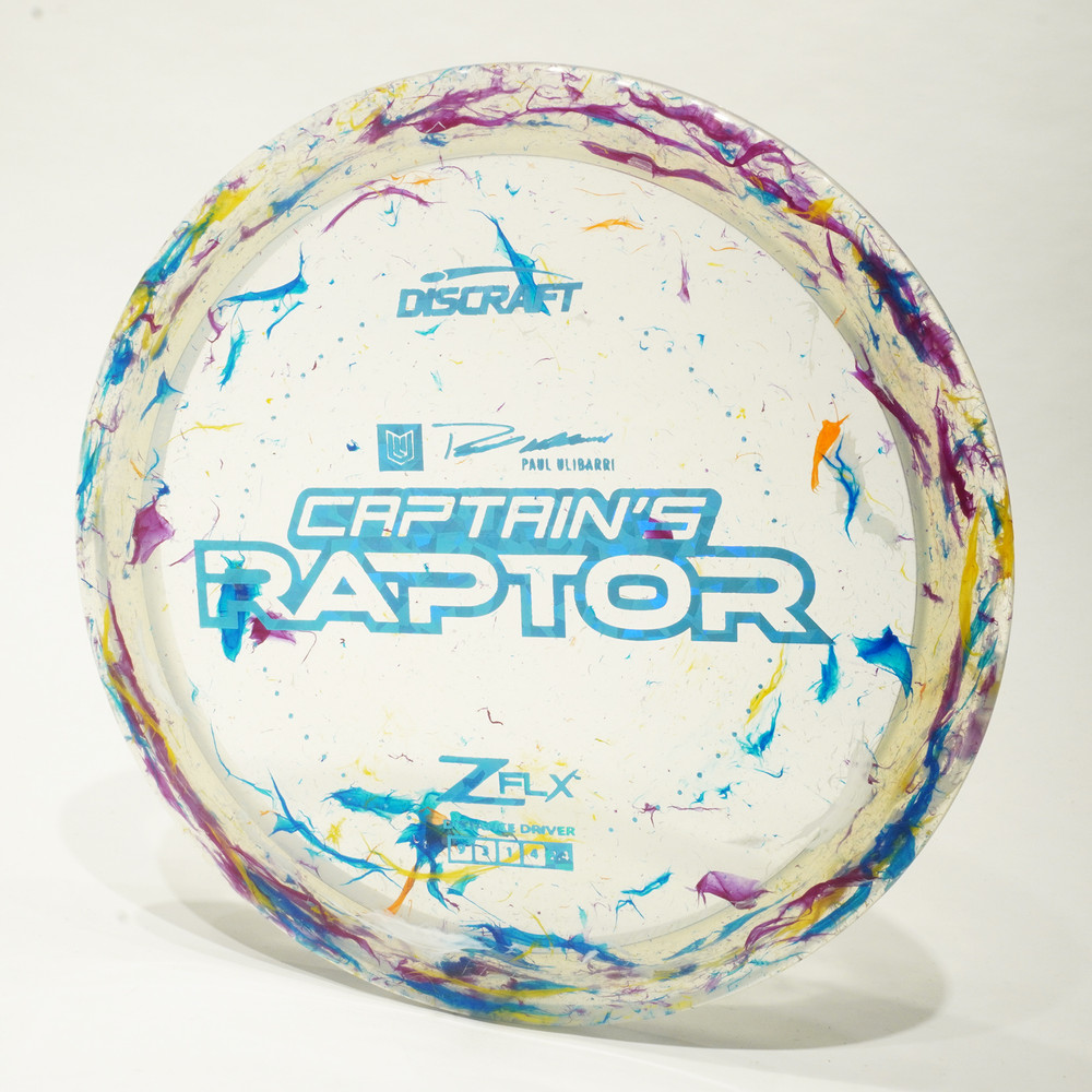 Discraft Jawbreaker Z FLX Captain's Raptor 2023 Ulibarri Signature Model