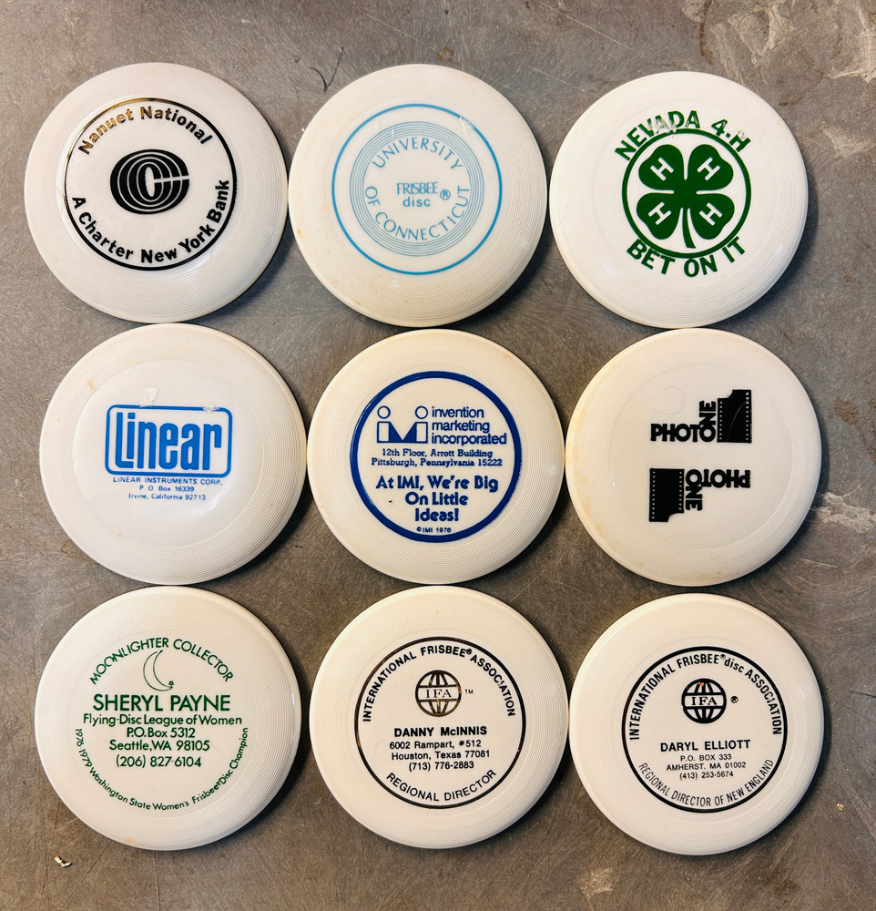 Wham-O 9-Pack Assorted Mini Frisbee Flying Discs Elliott