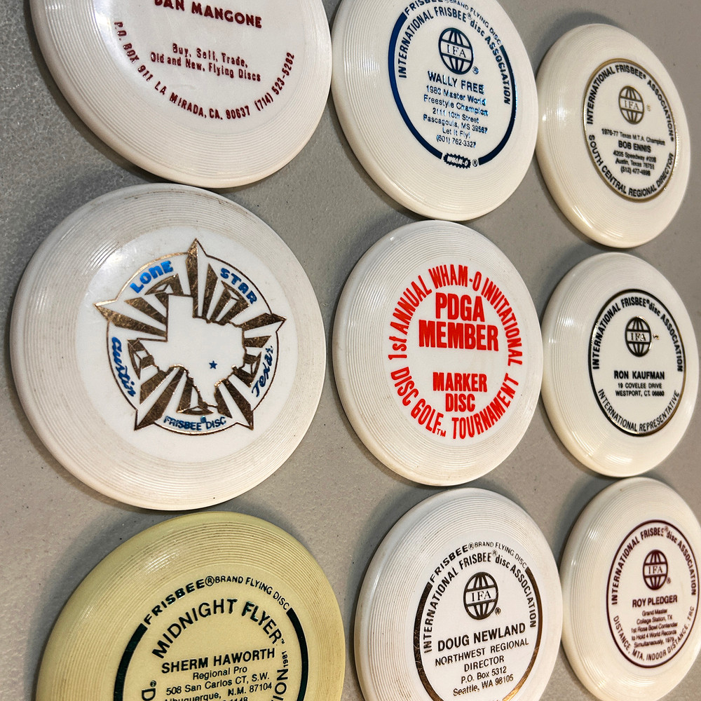 Wham-O 9-Pack Assorted Mini Frisbee Flying Discs Odyssey