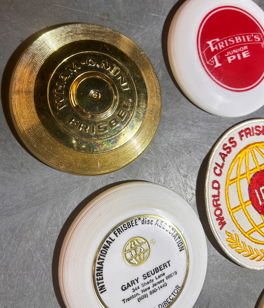 Wham-O Mini 8-Disc and 1 Patch Set - Very Unique