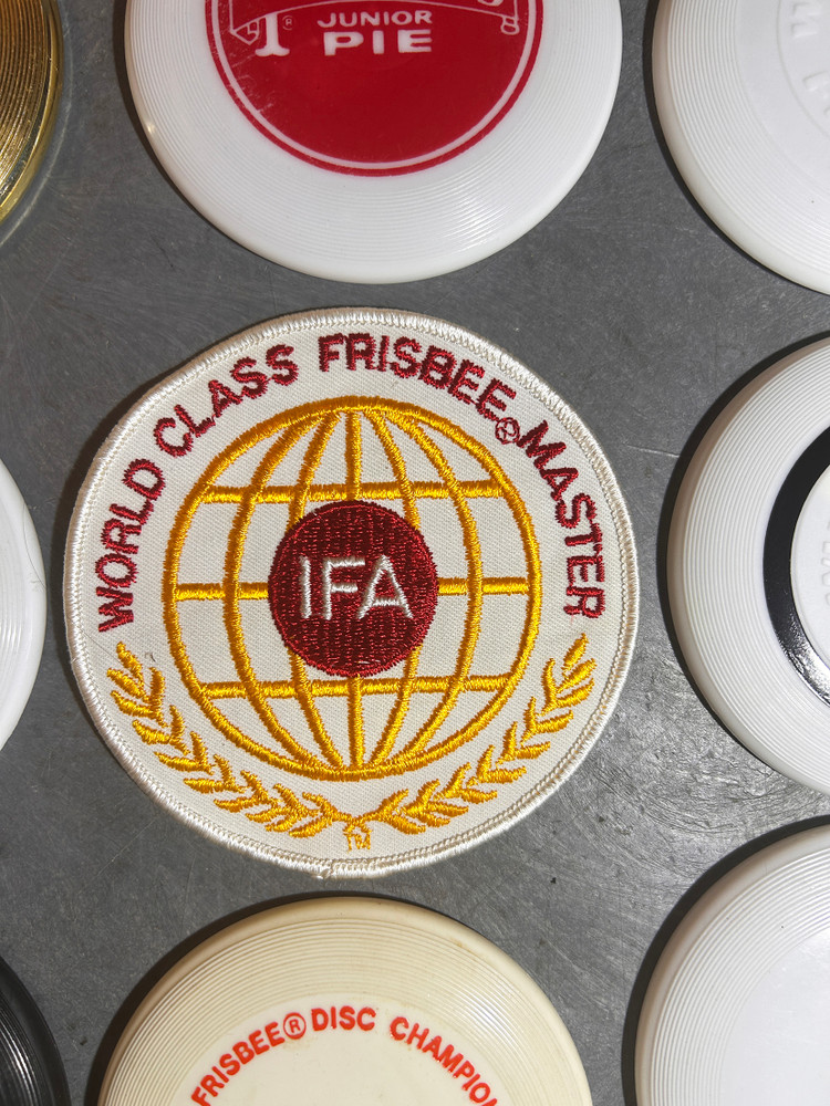 Wham-O Mini 8-Disc and 1 Patch Set - Very Unique