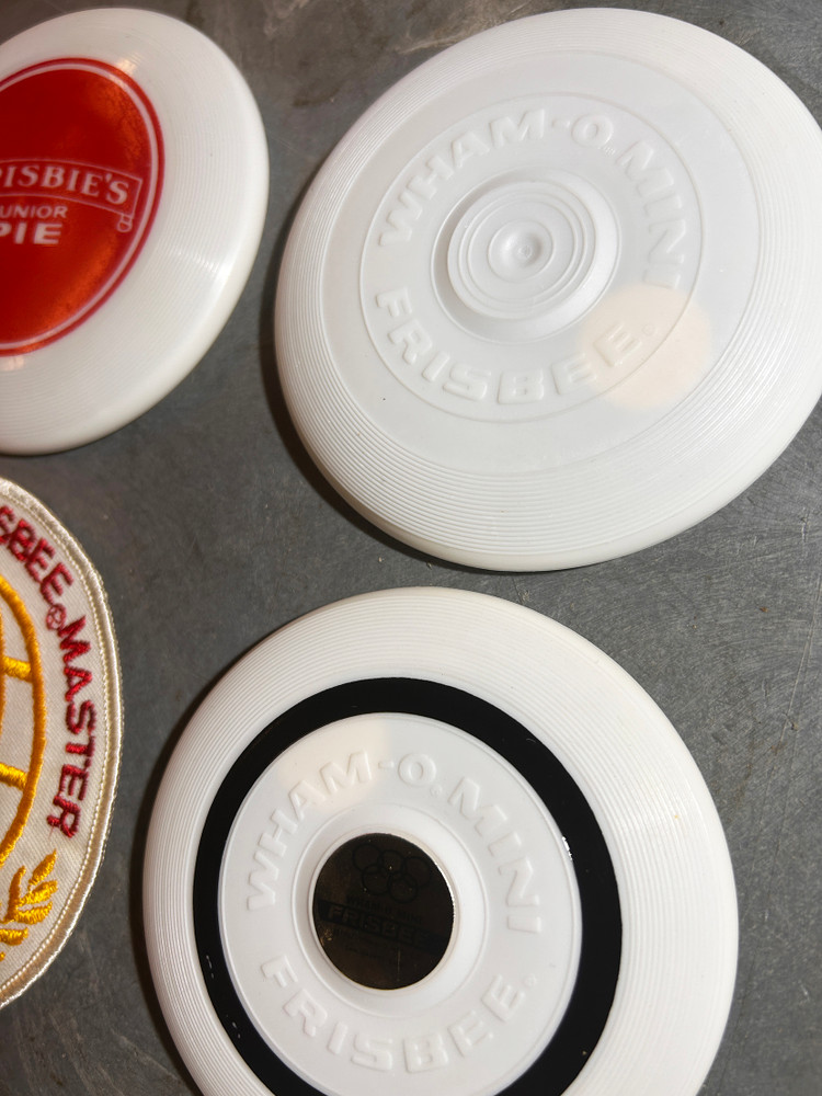 Wham-O Mini 8-Disc and 1 Patch Set - Very Unique