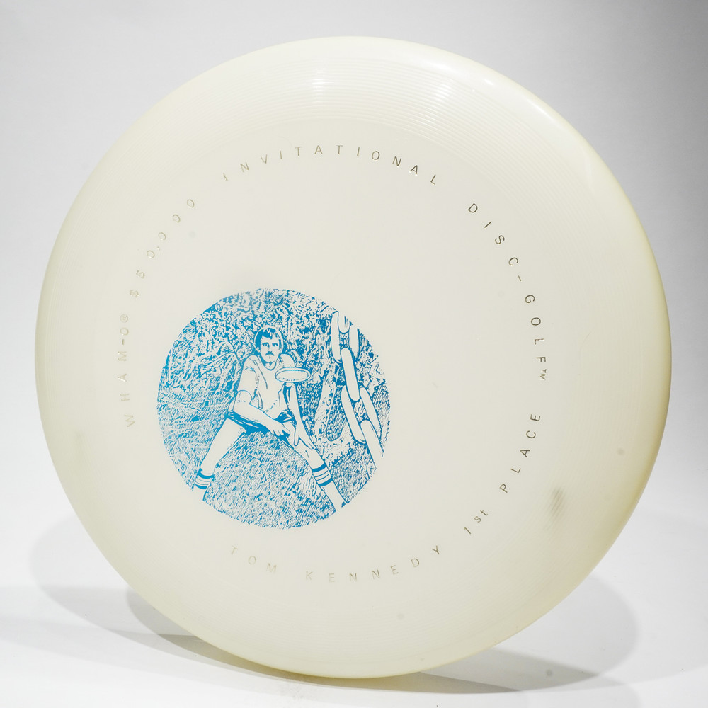 Wham-O 80 Mold Glow Frisbee w/ 50K Disc Golf Event