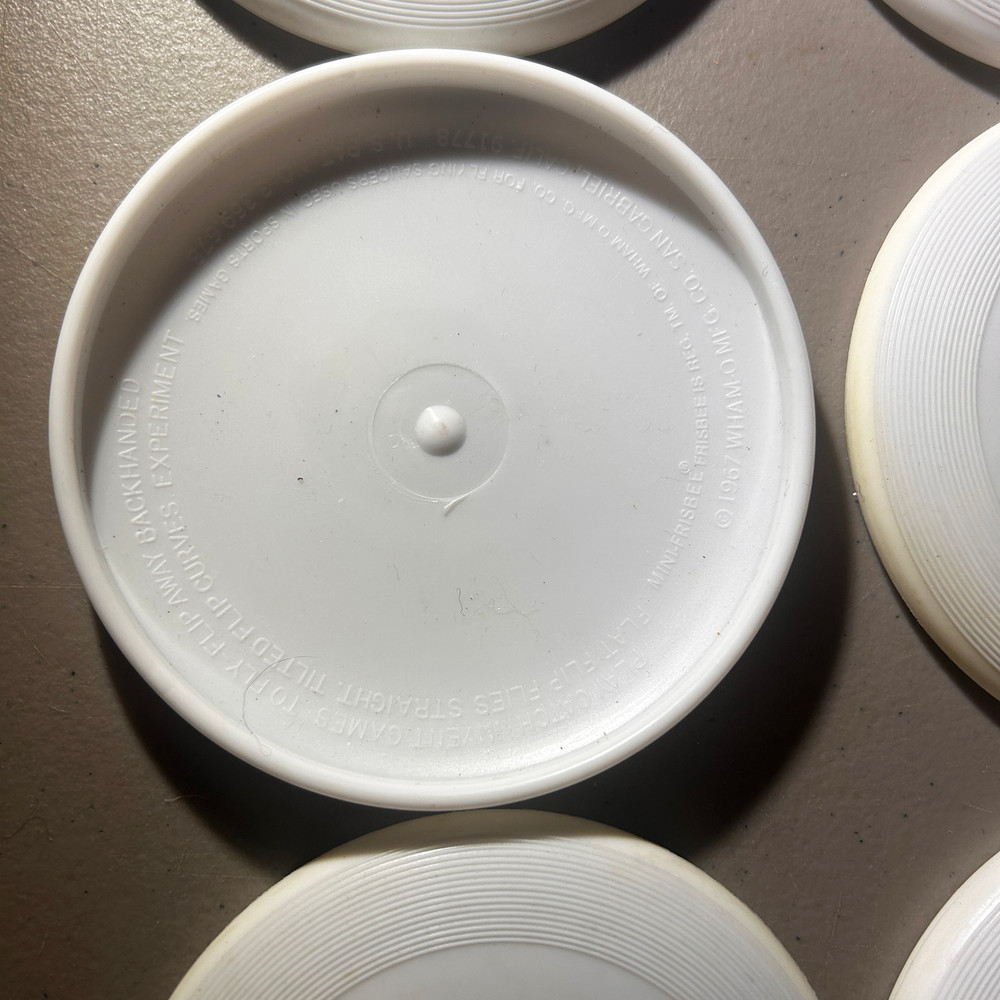 Wham-O Third Period Mini Blank White Assorted 9-Pack