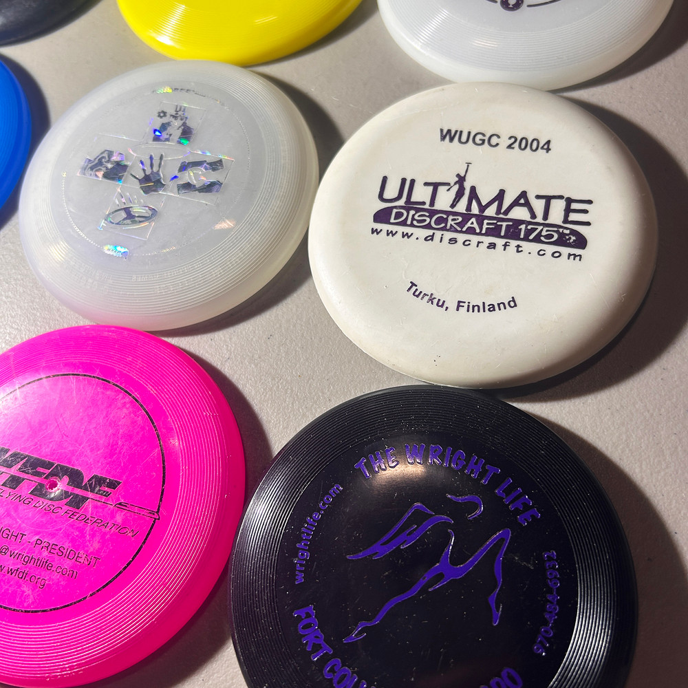 Assorted 9-Pack of Various Manufacturers Disc Golf Marker Discs