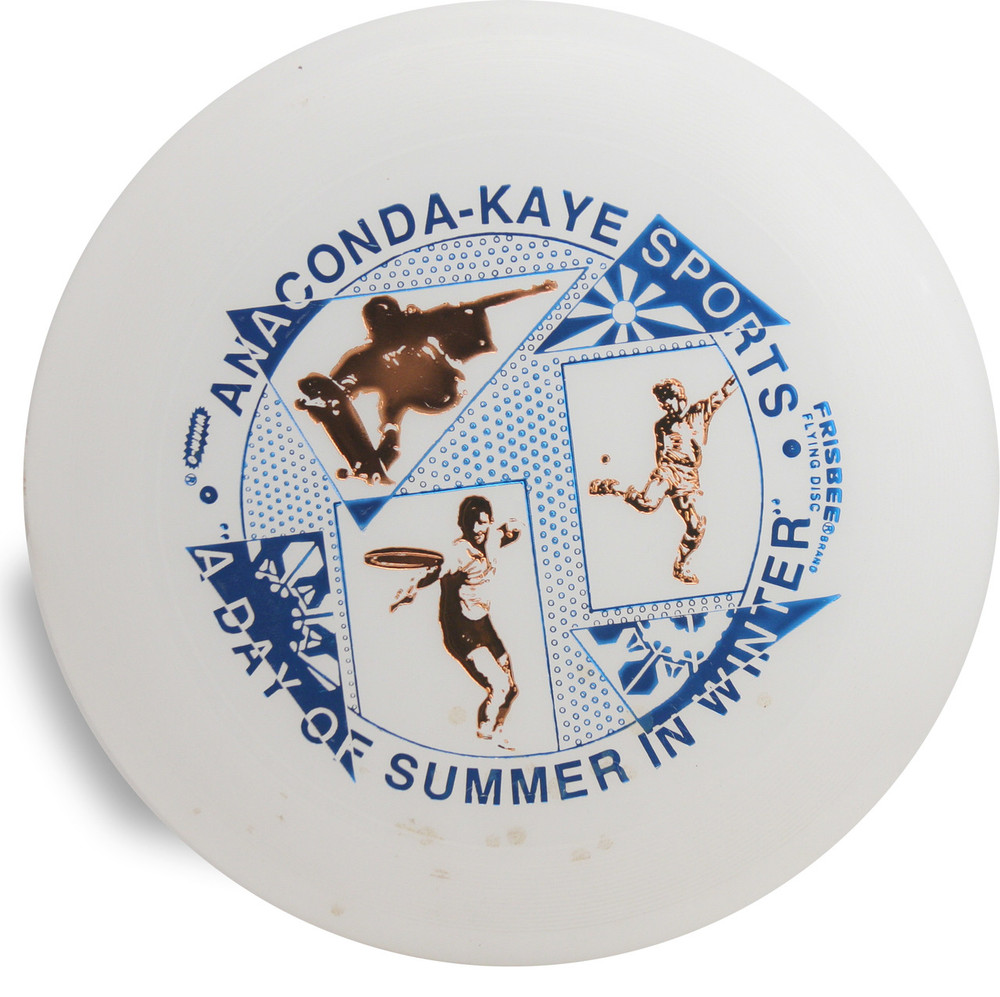 Wham-o Frisbee (80E Mold) w/ Anaconda-Kaye Stamp