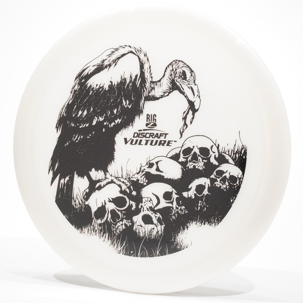 Discraft Big Z Vulture White Top View