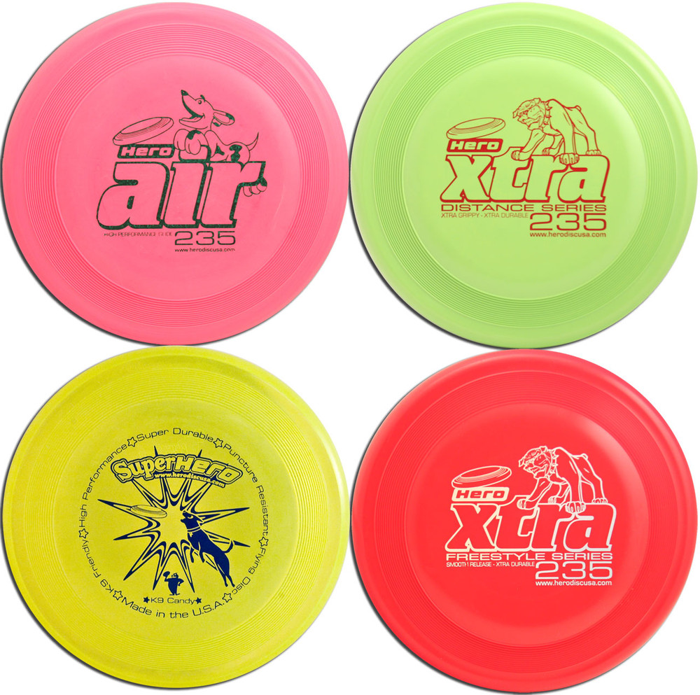 Innova Hero Disc VALUE 4 PACK - 235mm Dog Discs