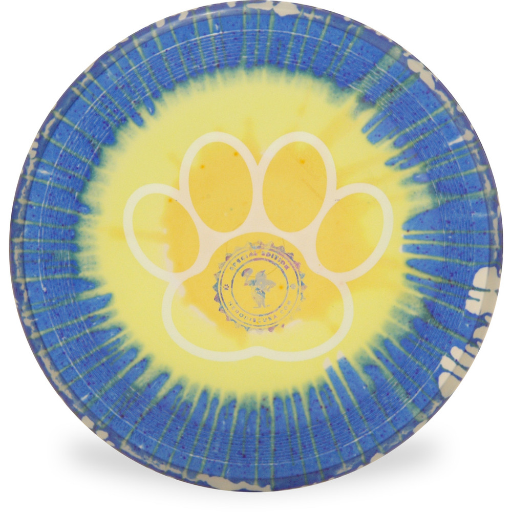 Hero Disc Super Sonic 215 Ice Dye Top Dye Canine Flying Disc - Asst Dyes Top View