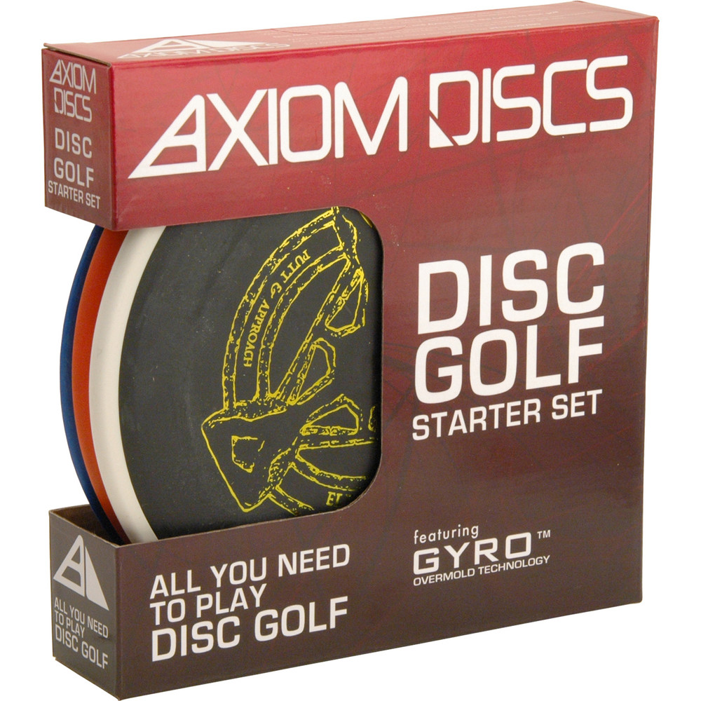 AXIOM STARTER SET for Disc Golf Front View