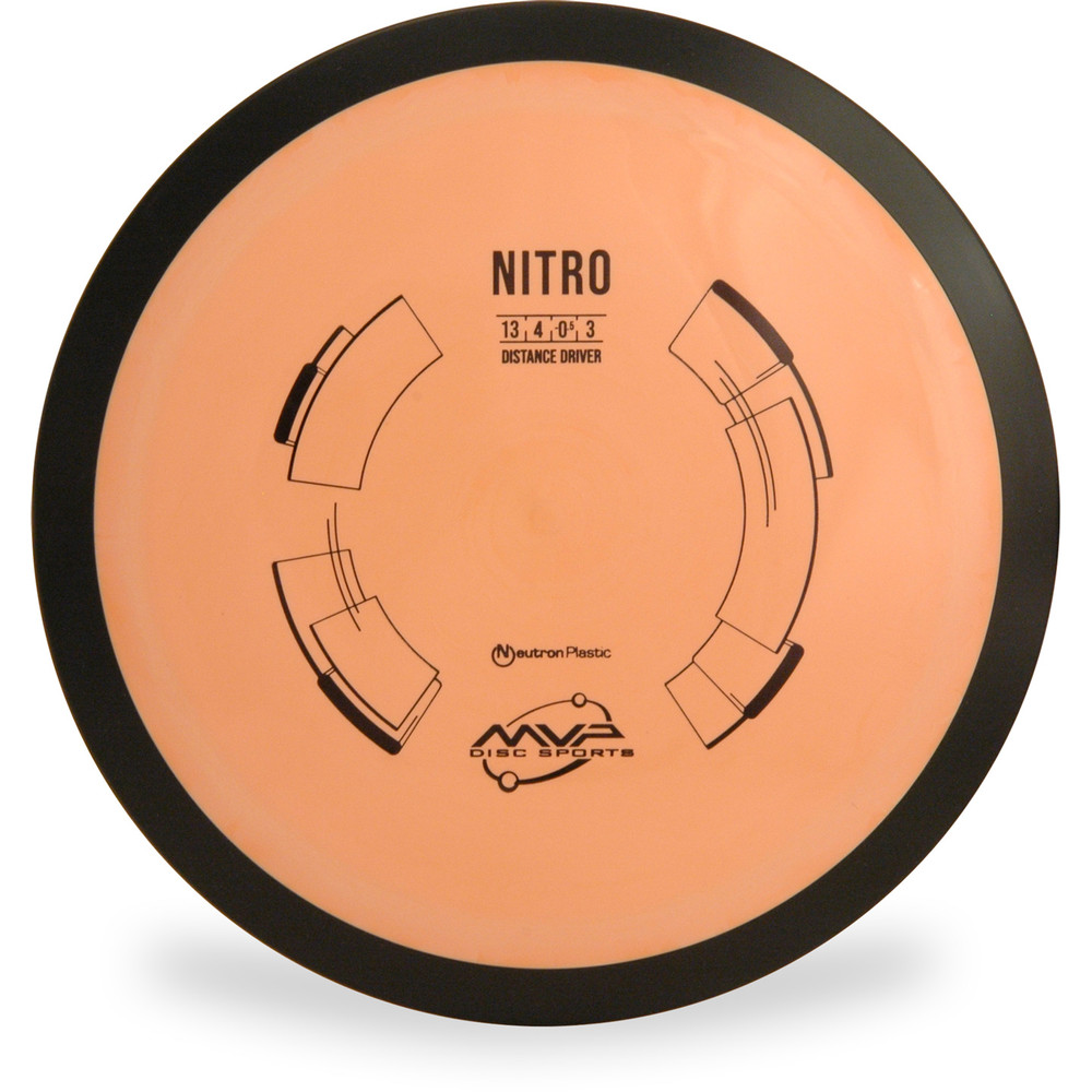 MVP NEUTRON NITRO Driver Orange Top View