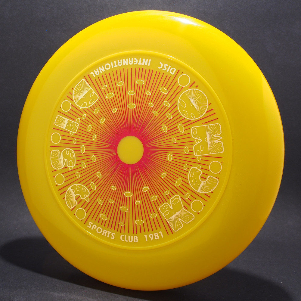 Sky-Styler KCMO Disc Yellow w/ Red Matte and Gold Foil