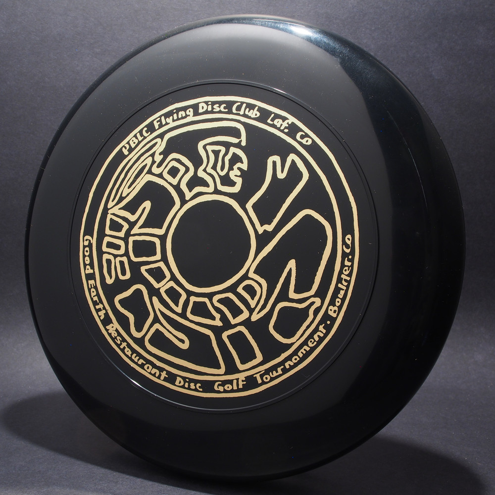 Sky-Styler PBL Flying Disc Club Lafayette CO Good Earth Black w/ Gold Foil