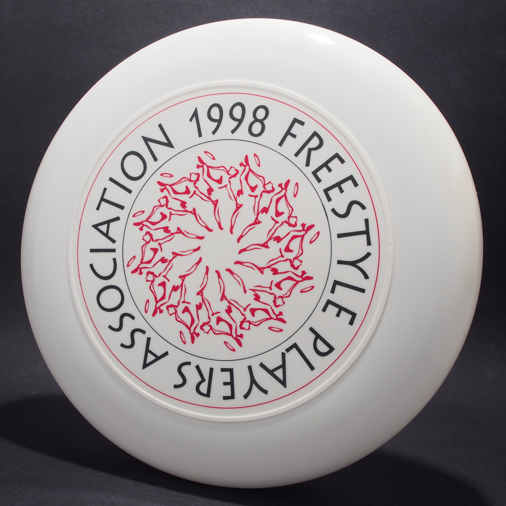 1998 FPA Tour Disc White w/ Red Matte and Black Matte Text