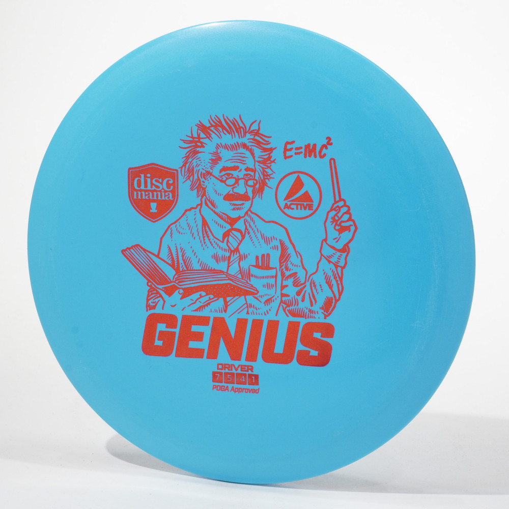 Discmania Active GENIUS Blue Top View