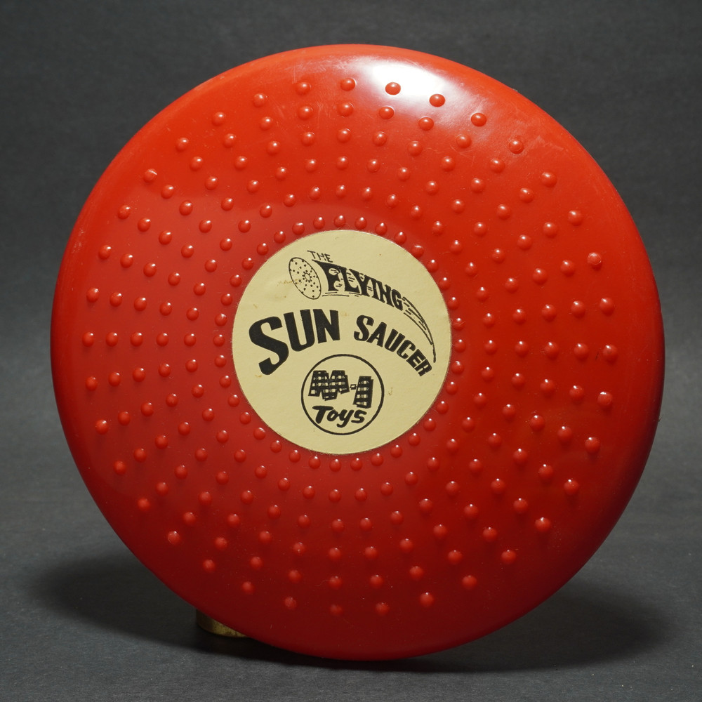 Flying Sun Saucer M-1 Toys - Paper Label