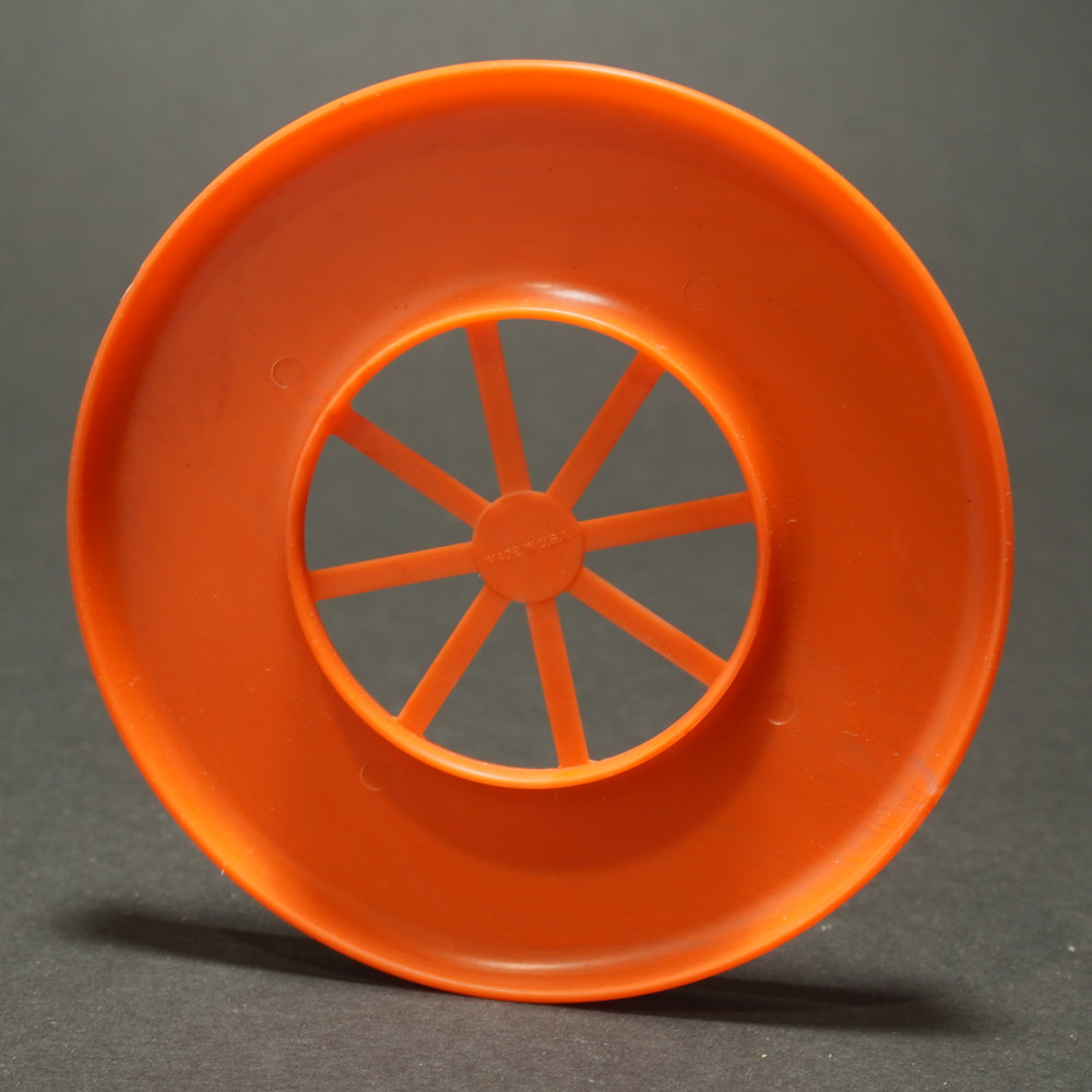 Wagon Wheel Mini ring Blank - Unknown Manufacturer - Orange