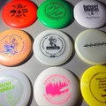 Assorted 9-Pack of Innova & Wham-O Disc Golf Minis