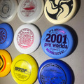 Assorted 9-Pack of Assorted Disc Golf Marker Minis