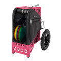 ZUCA ALL TERRAIN DISC GOLF CART - Gunmetal/Pink Frame