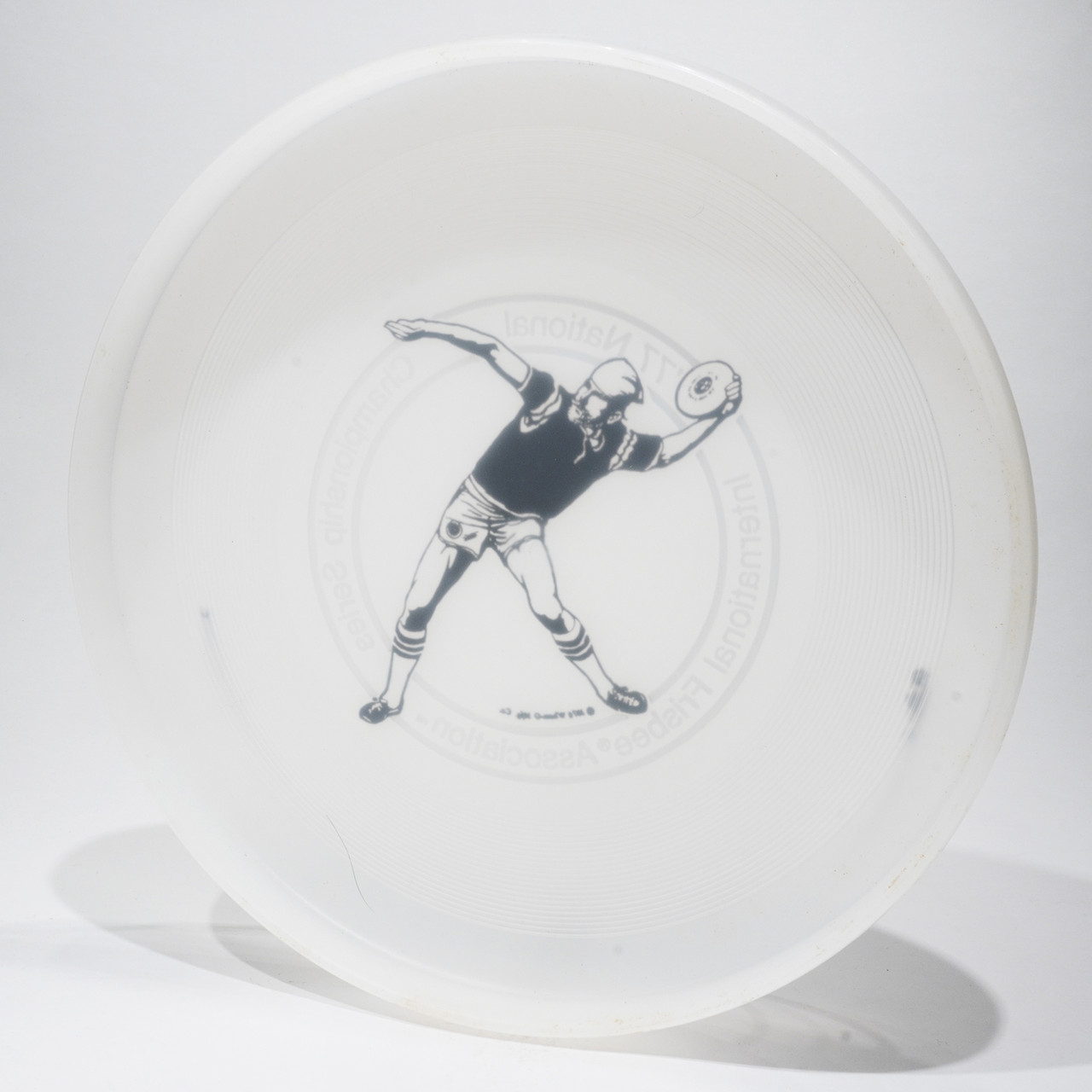 Wham-O World Class Frisbee 50 Mold - 1977 NCS Black Bird