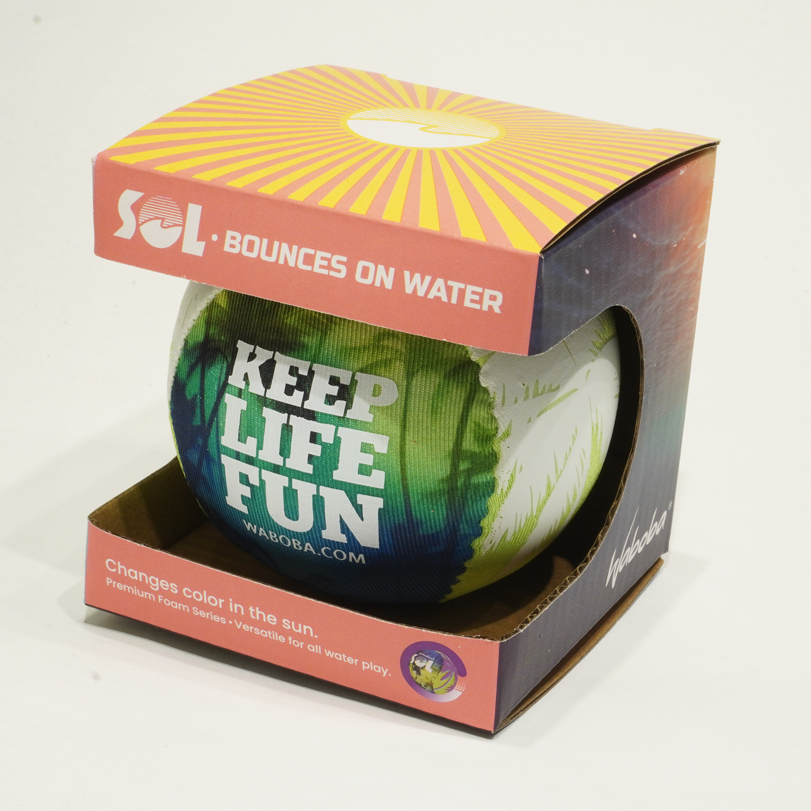 Waboba Sol UV Water Bouncing Ball - WRIGHTLIFE.COM ACTION