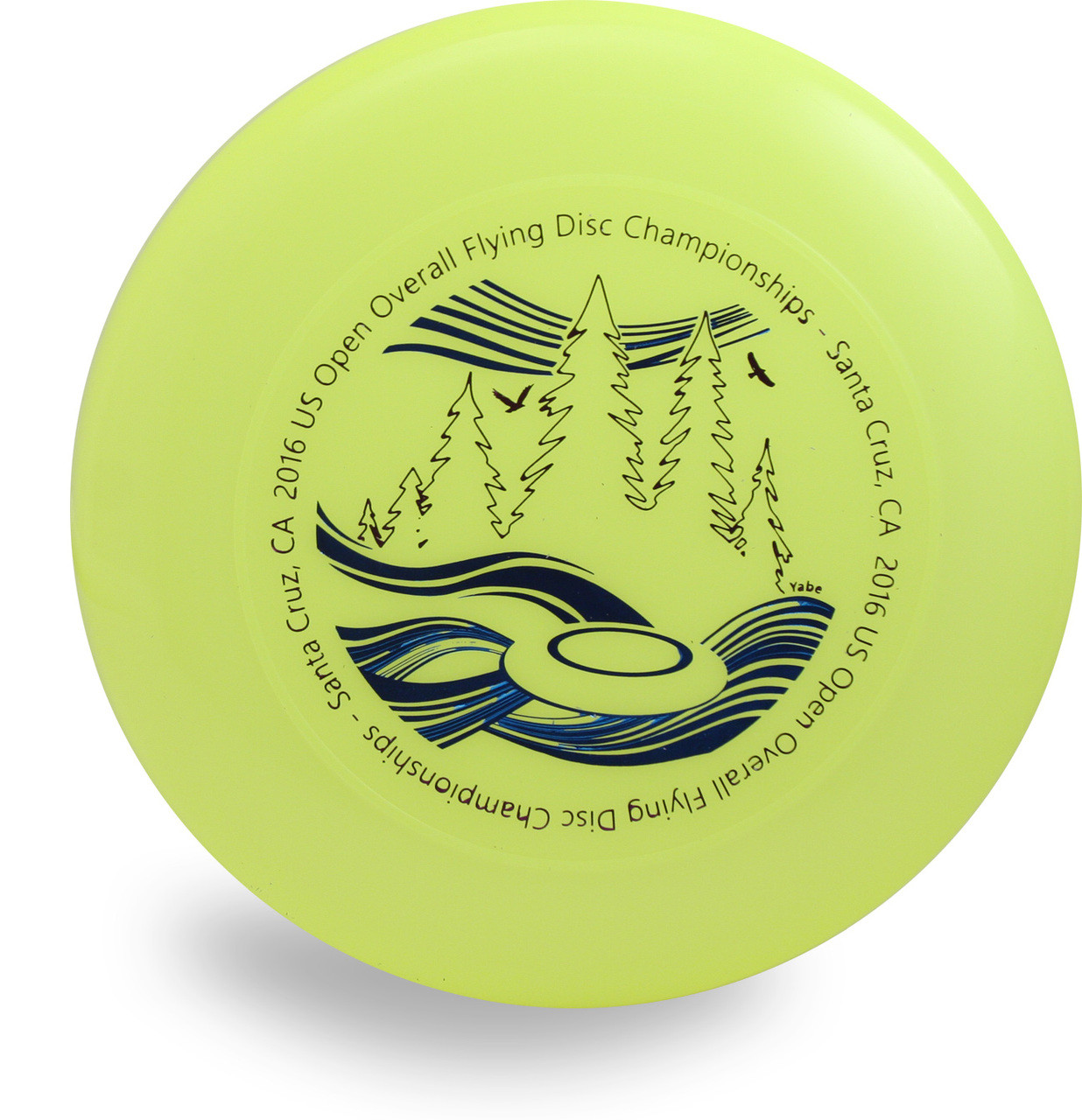 DISCRAFT SKYSTYLER NEON GREEN BLUE SANTA CRUZ FREESTYLE FLYING DISC