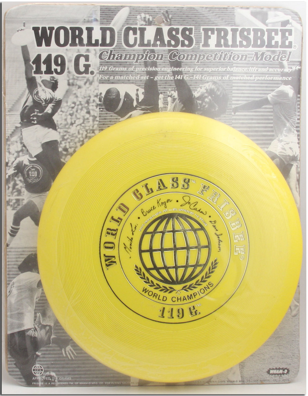 superior sporting goods on Wham O World Class 4 Signature Complete Set Of 8 Discs Mint And Packaged The Wright Life Action Sporting Goods Store