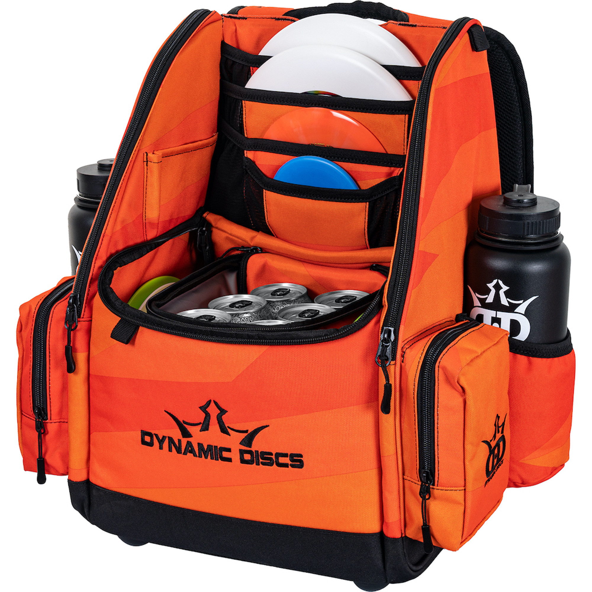 Cooler Bag Chair With Front Water Bottle Holder & Zippered Pocket