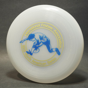 Wham-O North American Series Disc (40 Mold) '78 Clear w/ Blue Marini