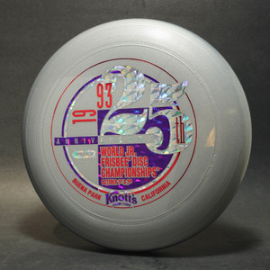 Wham-O Frisbee (82 E mold) 25th Anniversary World Jr Frisbee Disc Championships 1993 - 2