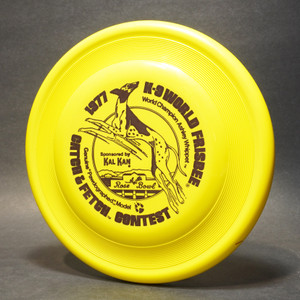 Wham-O Fastback (FB 16) 1977 Kal Kan K-9 Catch & Fetch