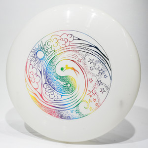 Discraft Ultra Star Glow w/ Yin Yang Design
