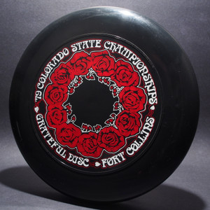 SKY-STYLER ROSES Black w/  Red & White-T80