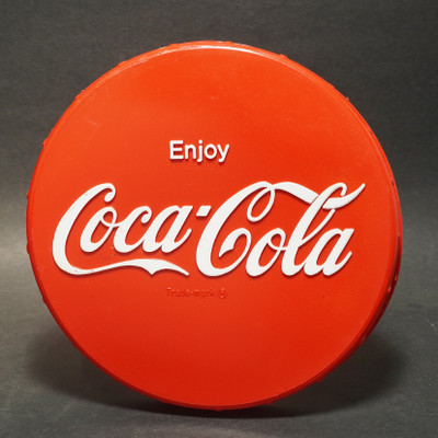 John W. Potter Inc Flying Bottlecaps Enjoy Coca Cola