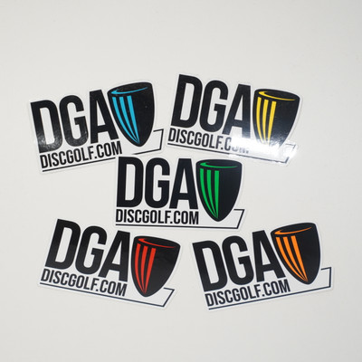 DGA Sticker - DiscGolf.Com Design